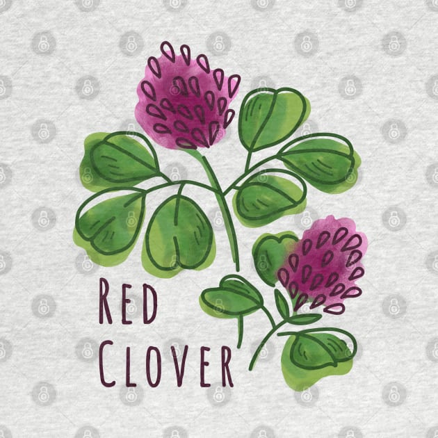 Red Clover by Slightly Unhinged